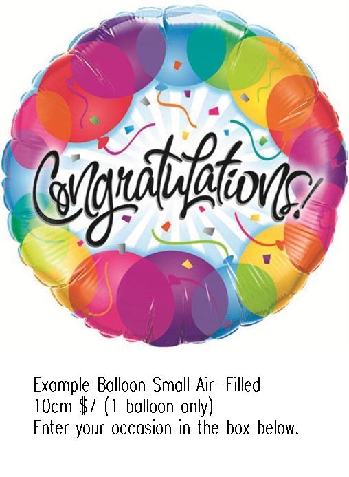 BALLOON - Colourful Pre-Inflated 4 Inch Balloon 