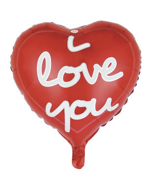 BALLOON - Large Love Themed Balloon 17inch 42cm Helium Filled